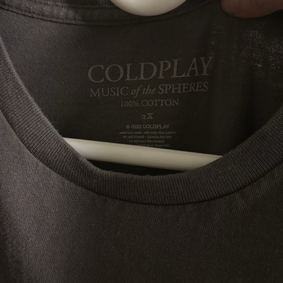 Vintage Coldplay music of the spheres concert tour tee xxl - Picture 3 of 4